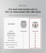 Nồi cơm điện tử CUCKOO CRP-EHS0320FG 0.5L áp suất cao tần - Ảnh 16