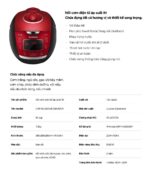 Nồi cơm điện tử CUCKOO CRP-HUS1000F BKRDVN 1.8L áp suất cao tần - Ảnh 3