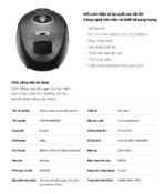 Nồi cơm điện tử CUCKOO CRP-HVB0680SS 1.08L áp suất cao tần - Ảnh 2