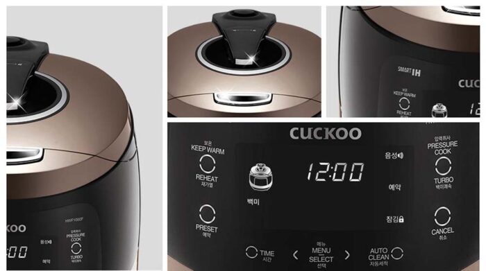 Nồi cơm điện tử CUCKOO CRP-HWF1000F BKBRVN 1.8L áp suất cao tần - Ảnh 10