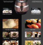 Nồi cơm điện tử CUCKOO CRP-JHT1009F BRBKVN 1.8L áp suất kép cao tần - Ảnh 16