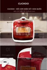 Nồi cơm điện tử CUCKOO CRP-L1052F IVREVNCV 1.8L áp suất - Ảnh 8