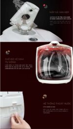 Nồi cơm điện tử CUCKOO CRP-L1052F IVREVNCV 1.8L áp suất - Ảnh 7