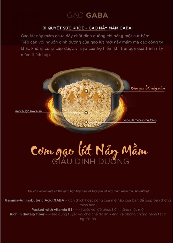 Nồi cơm điện tử CUCKOO CRP-L1052F IVREVNCV 1.8L áp suất - Ảnh 5