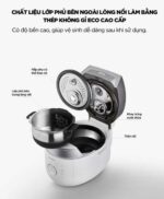 Nồi cơm điện tử CUCKOO CRP-LHTR0609F BKSIVNCV 1.08L áp suất kép cao tần - Ảnh 7