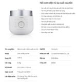 Nồi cơm điện tử CUCKOO CRP-LHTR0610FW 1.08L áp suất kép cao tần - Ảnh 2