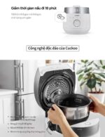 Nồi cơm điện tử CUCKOO CRP-LHTR0610FW 1.08L áp suất kép cao tần - Ảnh 6