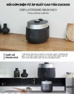 Nồi cơm điện tử CUCKOO CRP-LHTR1009F BKSIVNCV 1.8L áp suất kép cao tần - Ảnh 3