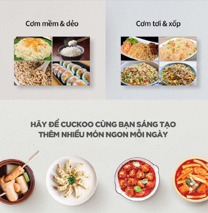 Nồi cơm điện tử CUCKOO CRP-LHTR1009F BKSIVNCV 1.8L áp suất kép cao tần - Ảnh 8