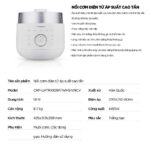 Nồi cơm điện tử CUCKOO CRP-LHTR1009F WHSIVNCV 1.8L áp suất kép cao tần - Ảnh 2