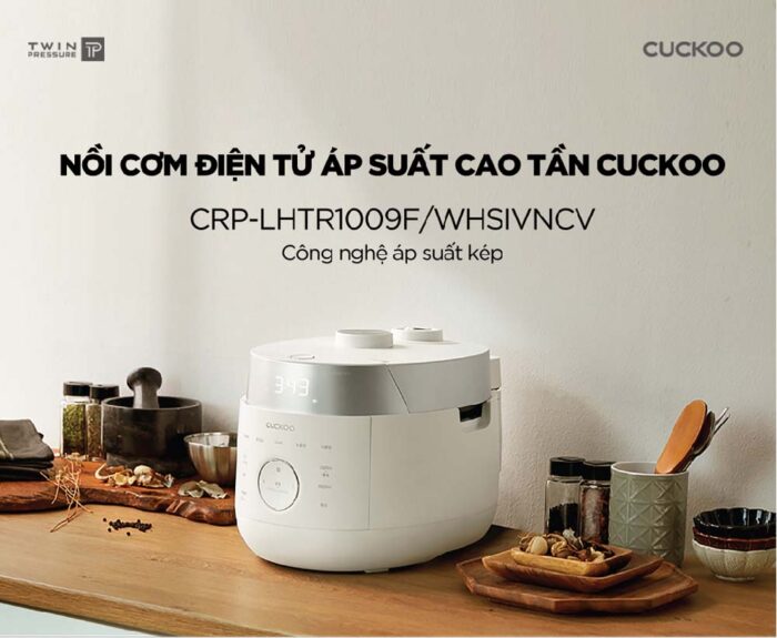 Nồi cơm điện tử CUCKOO CRP-LHTR1009F WHSIVNCV 1.8L áp suất kép cao tần - Ảnh 3