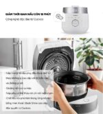 Nồi cơm điện tử CUCKOO CRP-LHTR1009F WHSIVNCV 1.8L áp suất kép cao tần - Ảnh 7