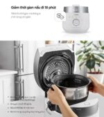 Nồi cơm điện tử CUCKOO CRP-LHTR1010FW 1.8L áp suất kép cao tần - Ảnh 5
