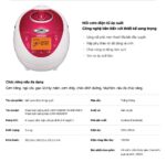 Nồi cơm điện tử CUCKOO CRP-N0601F WHRPVNCV 1.08L áp suất - Ảnh 2