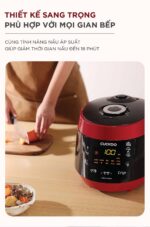 Nồi cơm điện tử CUCKOO CRP-PK0600F BKRDVN 1.08L áp suất - Ảnh 11