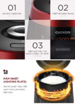 Nồi cơm điện tử CUCKOO CRP-PK0600F BKRDVN 1.08L áp suất - Ảnh 10
