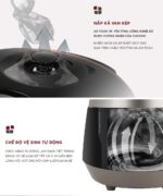 Nồi cơm điện tử CUCKOO CRP-PK0600F BKRDVN 1.08L áp suất - Ảnh 7