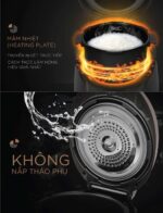 Nồi cơm điện tử CUCKOO CRP-PK1000S BKCGVNCV 1.8L áp suất - Ảnh 9