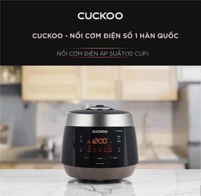Nồi cơm điện tử CUCKOO CRP-PK1000S P2PIVNCV 1.8L áp suất - Ảnh 4