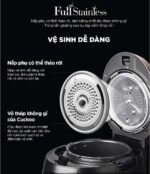 Nồi cơm điện tử CUCKOO CRP-QS1010FG 1.8L áp suất - Ảnh 9