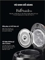 Nồi cơm điện tử CUCKOO CRP-QS1010FG BKPGIDBP 1.8L áp suất - Ảnh 6