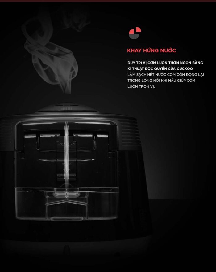 Nồi cơm điện tử CUCKOO CRP-QW1000F SIBKVNCV 1.8L áp suất - Ảnh 7