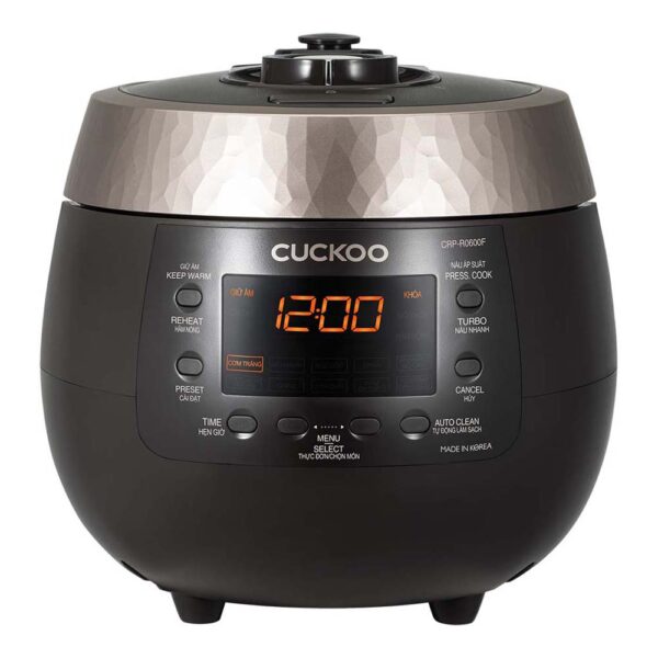 Nồi cơm điện tử CUCKOO CRP-R0600F BKGBCRVNCV 1.08L áp suất