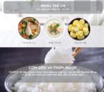 Nồi cơm điện tử CUCKOO CRP-R0600F BKGBCRVNCV 1.08L áp suất - Ảnh 9