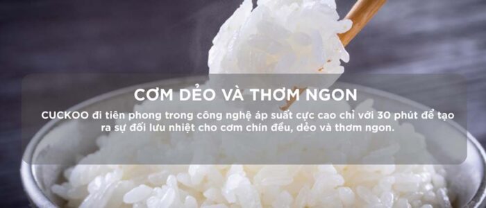 Nồi cơm điện tử CUCKOO CRP-R1000F BKGBCRVNCV 1.8L áp suất - Ảnh 3