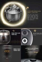 Nồi cơm điện tử CUCKOO CRP-R1000F BKGBCRVNCV 1.8L áp suất - Ảnh 6