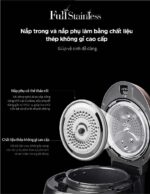 Nồi cơm điện tử CUCKOO CRP-RT1010FD 1.8L áp suất kép - Ảnh 6