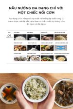 Nồi cơm điện tử CUCKOO CRP-ST0610FG 1.08L áp suất kép - Ảnh 4