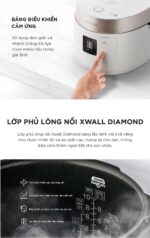 Nồi cơm điện tử CUCKOO CRP-ST1010FW 1.8L áp suất kép - Ảnh 5