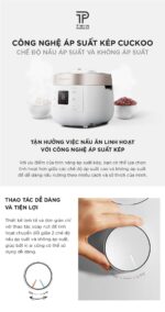 Nồi cơm điện tử CUCKOO CRP-ST1010FW 1.8L áp suất kép - Ảnh 12