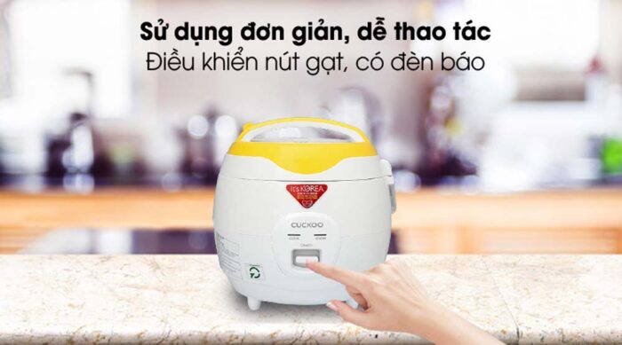 Nồi cơm điện cơ CUCKOO CR-0681Y 1.08L - Ảnh 5