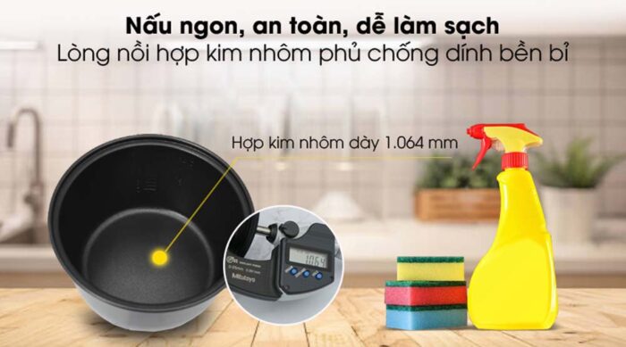 Nồi cơm điện cơ CUCKOO CR-0681Y 1.08L - Ảnh 6