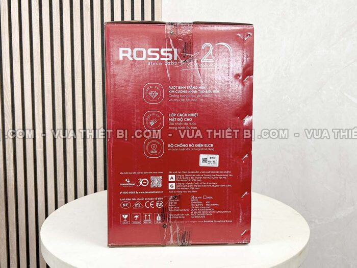 Bình nóng lạnh ROSSI 6L lít R20 06 HW (R2006HW) cấp dưới bếp rửa bát gián tiếp 1500W - Ảnh 15