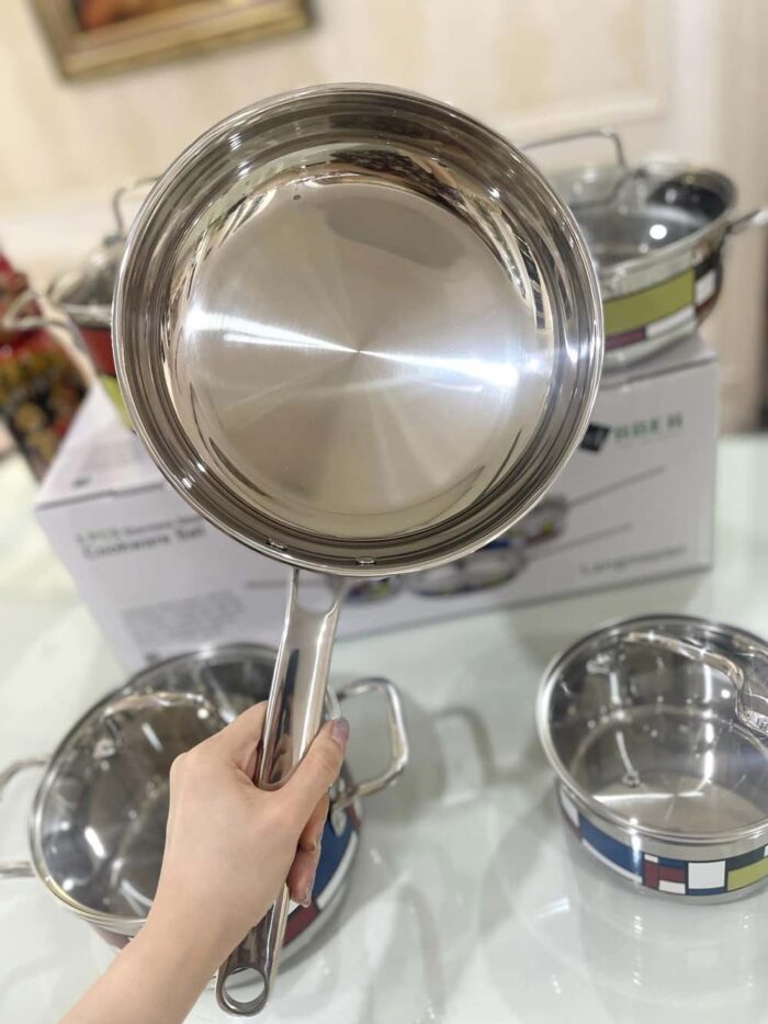 Bộ nồi ARBER Langmaster 5 món - Ảnh 3