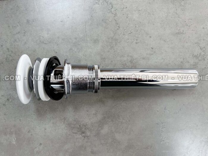 Xi phông chậu rửa mặt INAX 0014068-WC cổ thoát nhấn nắp sứ - Ảnh 2