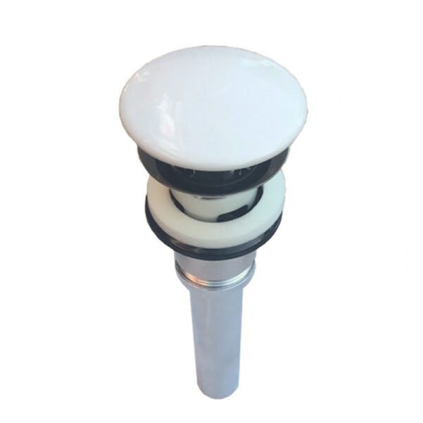 Xi phông chậu rửa mặt INAX 0014068-WC cổ thoát nhấn nắp sứ