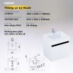 Tủ lavabo CAESAR LF5017 EH15017AV - Ảnh 10