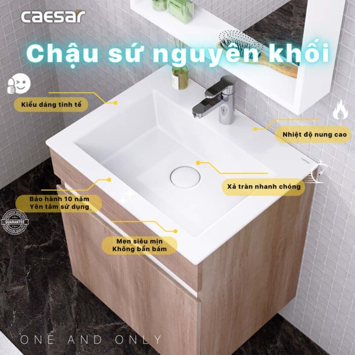 Tủ lavabo CAESAR LF5017 EH15017AW7V - Ảnh 9