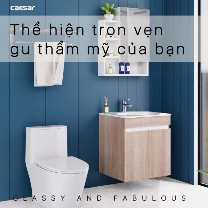 Tủ lavabo CAESAR LF5024 EH15024AW7V - Ảnh 5