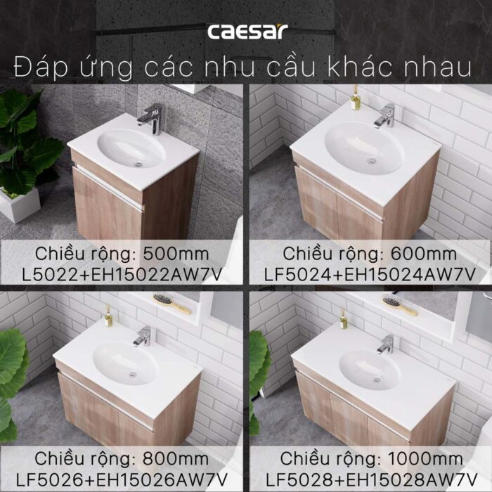 Tủ lavabo CAESAR LF5024 EH15024AW7V - Ảnh 9