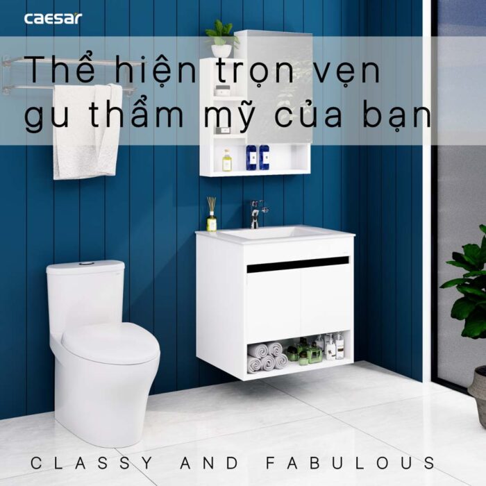 Tủ lavabo CAESAR LF5030 EH15030AV - Ảnh 4