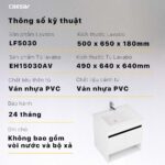 Tủ lavabo CAESAR LF5030 EH15030AV - Ảnh 8