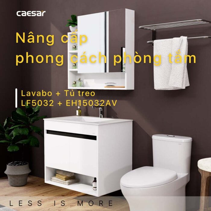 Tủ lavabo CAESAR LF5032 EH15032AV - Ảnh 3