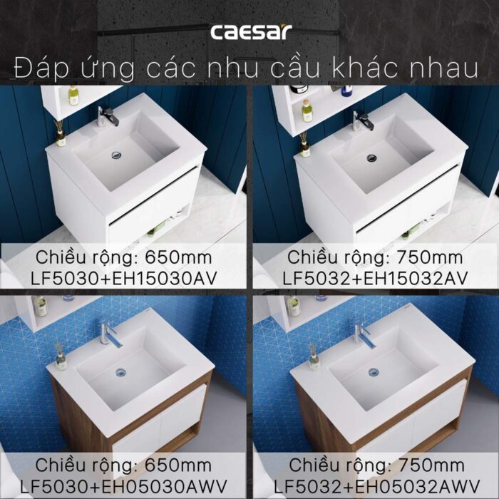 Tủ lavabo CAESAR LF5032 EH15032AV - Ảnh 9