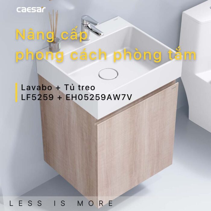 Tủ lavabo CAESAR LF5253 EH05253AW7V - Ảnh 4