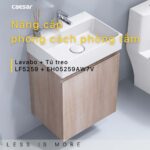 Tủ lavabo CAESAR LF5259 EH05259AW7V - Ảnh 3